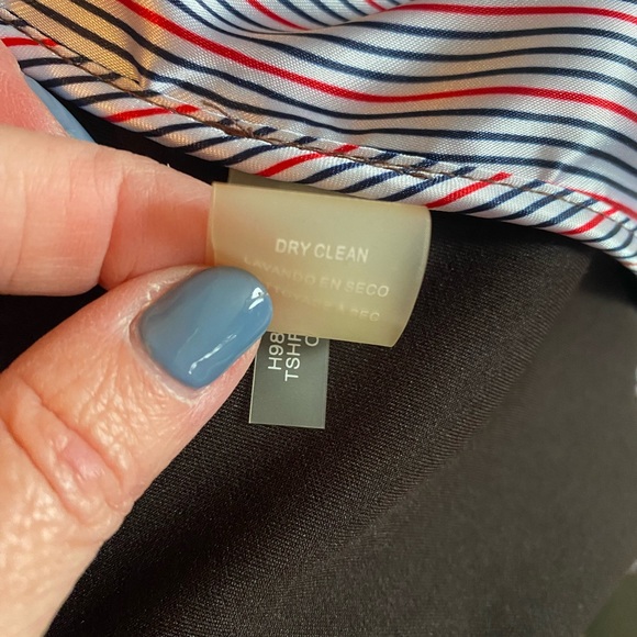 Tommy Hilfiger Faux Suede Jacket Ladies Sz 12 - Picture 3 of 9